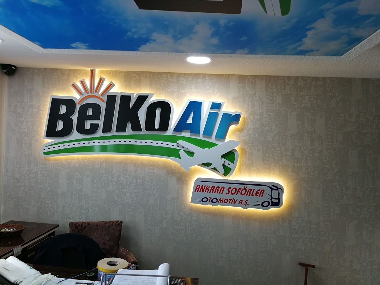 İÇ MEKAN IŞIKLI KUTU HARF UYGULAMASI