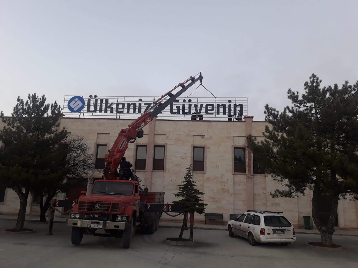 KUTU HARF ÇATI TABELASI